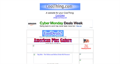 Desktop Screenshot of coolthing.com